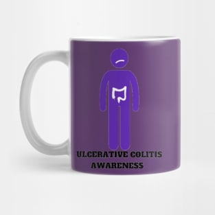 Ulcerative Colitis Silhouette Mug